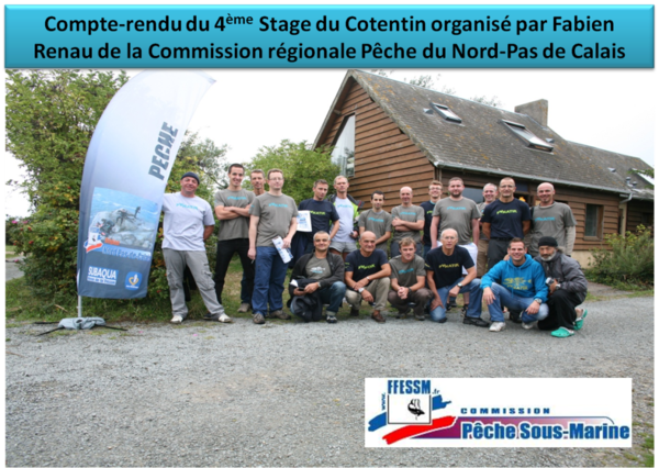 Groupe participants stage national de Pêche - 13 au 15 septembre 2013