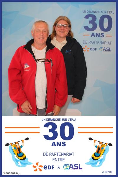 Souvenir d'un dimanche sur l'eau - EDF & l'ASL 30 ans de partenariat
